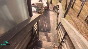 Монтаж террасы на регулируемые опоры