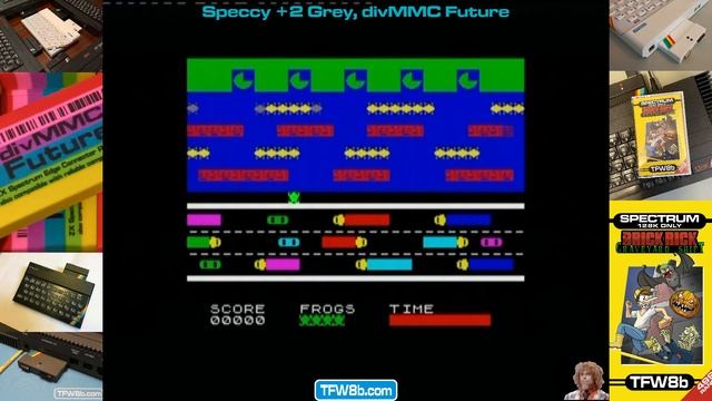 5 Random ZX Spectrum games: Fillers, Make a Face, Phibian (Frogger), Spy Hunter & Urquahart Castle смотреть онлайн