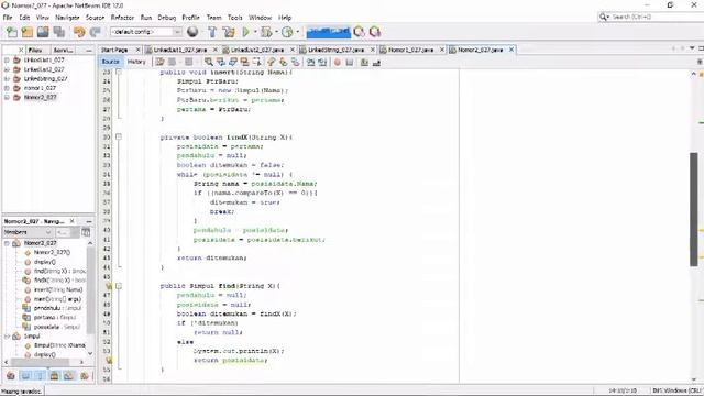 SINGLE LINKED LIST (JAVA) смотреть онлайн