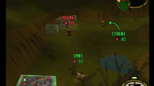 Война Свиней прохождение/ HOGS OF WAR (PS1 PSX часть1)