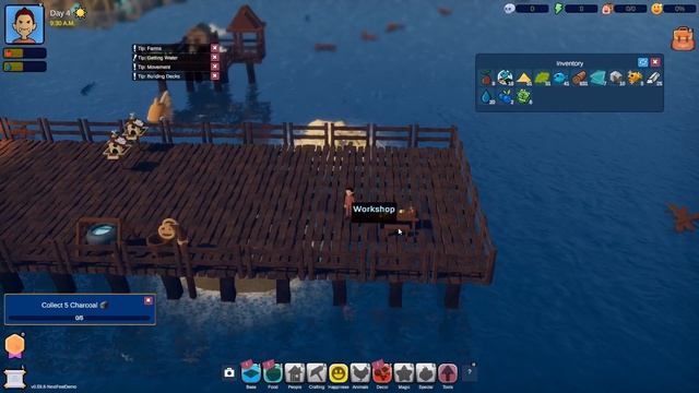 First Look at Havendock Demo Survival Colony Builder !!! смотреть онлайн