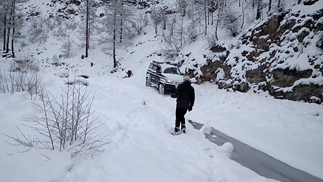 (не до) Мунку #4. Выезд. Завалило снегом. УАЗ ПАТРИОТ МОЖЕТ смотреть онлайн