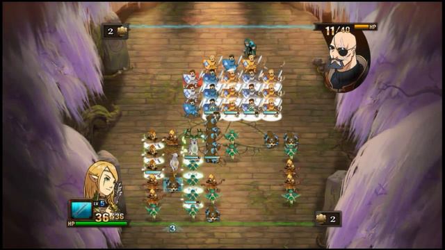 Gameplay parte 2-4 Might & Magic Clash Of Heroes PS3 смотреть онлайн