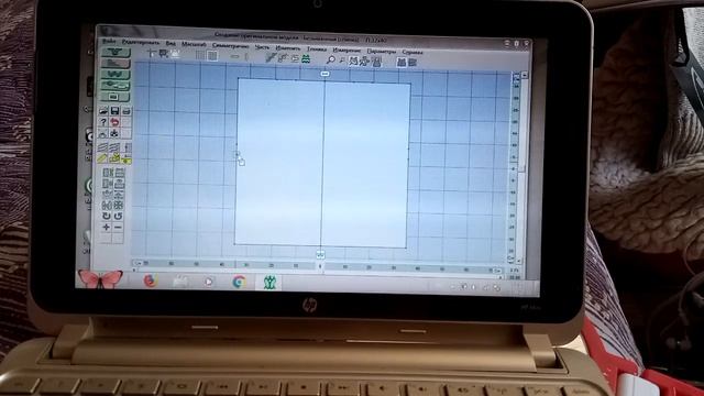 1. Топ. Построение спинки в DesignaKnit смотреть онлайн