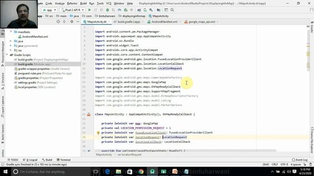 [Hindi] How to Track User Location using FusedLocationProviderClient in Android Studio #15 смотреть онлайн