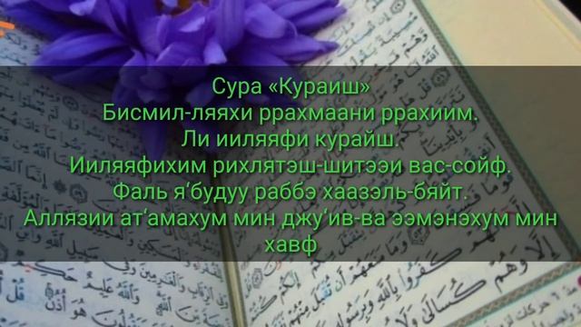 Суры читаемые в намазе смотреть онлайн