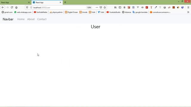 React JS Tutorial - Route Parameters смотреть онлайн