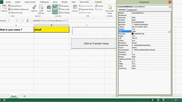 Excel VBA Tutorial 14- Active X Controls in Excel VBA смотреть онлайн