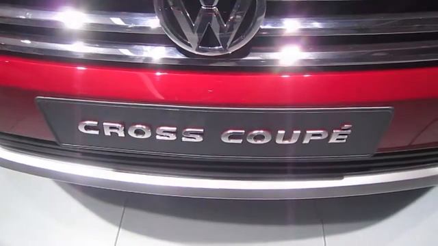 VOLKSWAGEN CROSS COUPE CONCEPT FIRST LOOK 2013 DETROIT смотреть онлайн