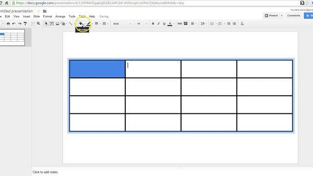 How to Create & Customize Tables in Google Slides смотреть онлайн