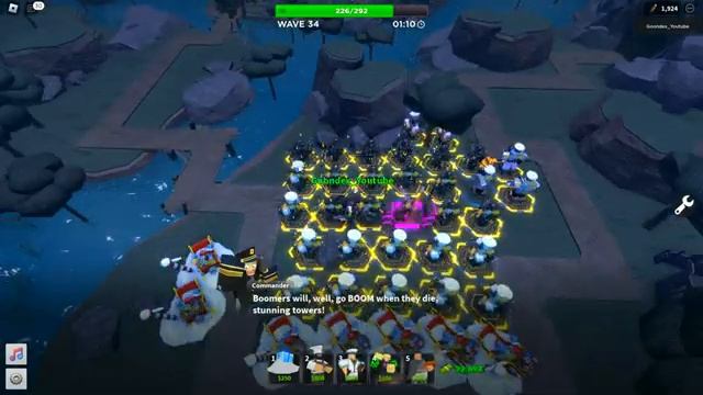 The Joneses attack the Fallen King Roblox Tower Defense Simulator смотреть онлайн