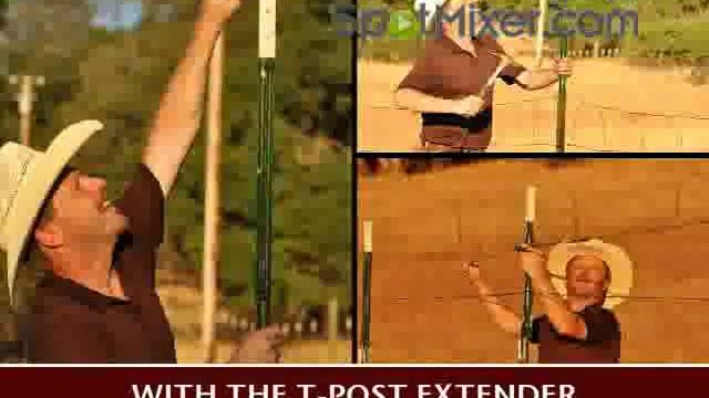 EXTEND THE HEIGHT OF YOUR T-POST FENCING IN ONE DAY!!! смотреть онлайн