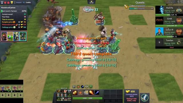 Random Farm TD Dota 2 Tower Defense Game смотреть онлайн