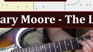 MP Gary Moore - The Loner (Cover) Разбор электрогитара Magicpomorin lesson