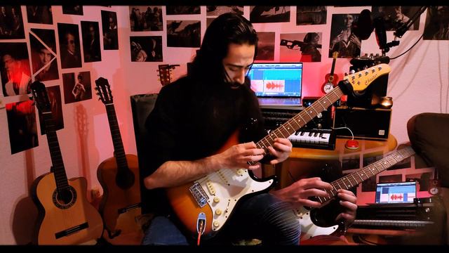 B Phrygian Dominant metal jam смотреть онлайн