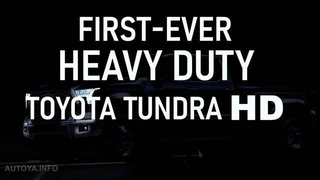 2025 Toyota Tundra HD - Full-Size HEAVY DUTY From Toyota