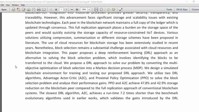 Adaptive Storage Optimization Scheme for Blockchain IIoT Applications Using Deep Reinforcement Lear смотреть онлайн