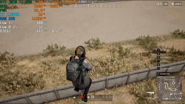 PUBG | RTX 3050 Ti (80W) + i7 11800H | All Settings FPS Benchmark смотреть онлайн