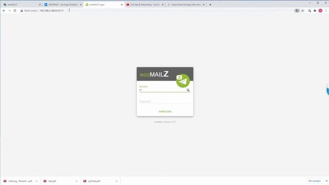 Mail Archiv EcoMailz auf Synology einrichten #S26 deutsch 2020 #Synology смотреть онлайн