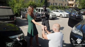 Розыгрыш с ОМОНом на Предложение руки и сердца! Начали петь! © Простые Радости