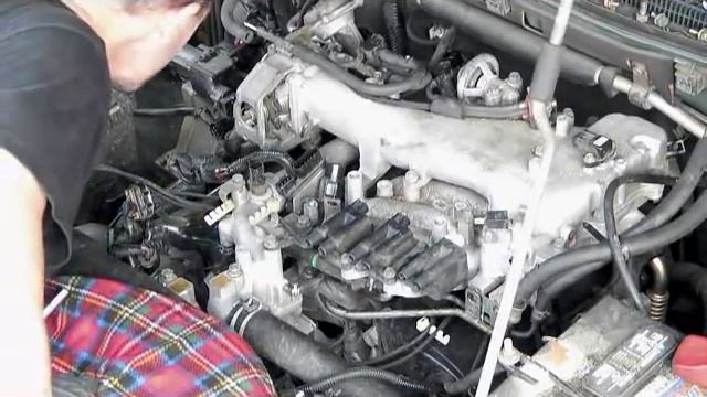 02 Montero spark plug change 3-6 смотреть онлайн