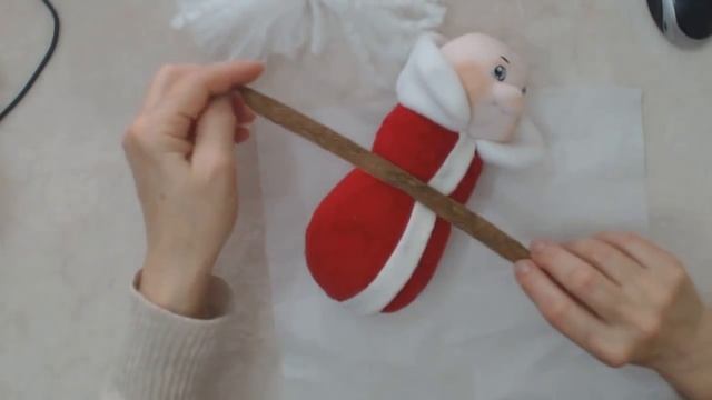 Кукла в смешанной технике. Кукла в зимней одежде своими руками. Мастер-класс. смотреть онлайн