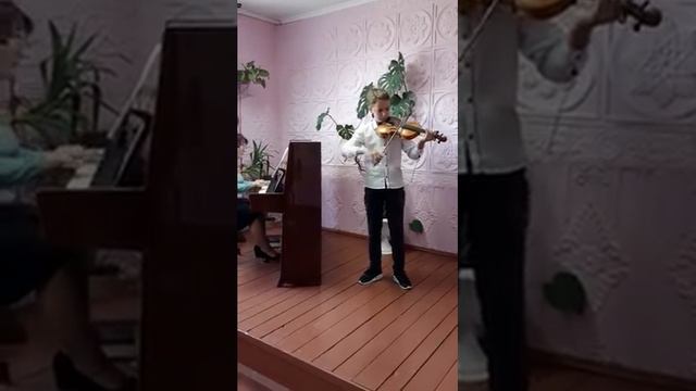 Коломийка. Петро Костриба (скрипка). Обробка І. Миськів