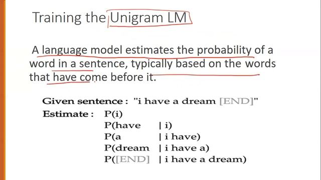 Unigram Language Model смотреть онлайн