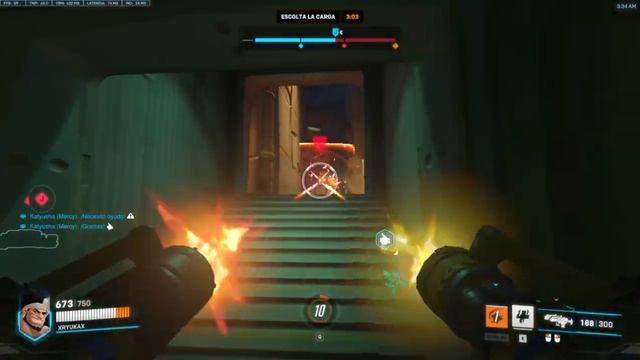 [Overwatch 2] Partida Rapida con Mauga, probando Junkertown de noche. смотреть онлайн