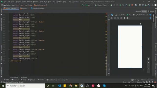 How to use Scroll View In Android Studio (Vertical Scroll View) смотреть онлайн