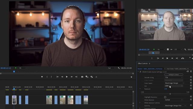 How To Edit Blackmagic RAW In Premiere Pro // Grading Tips & BRAW Studio