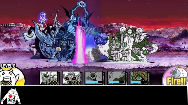 The Battle Cats - Aku VS Relic (Bosses War) смотреть онлайн