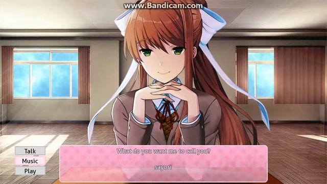 what happen when you change your name to sayori | Monika after story смотреть онлайн