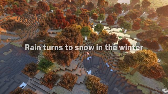Seasons for Minecraft Data Pack Beta Trailer смотреть онлайн