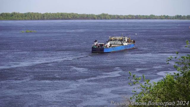 Теплоход СТК-1004 на Волге смотреть онлайн
