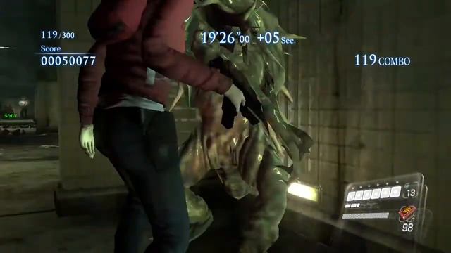RESIDENT EVIL 6 The Mercenaries No Mercy Rail Yard Duo смотреть онлайн