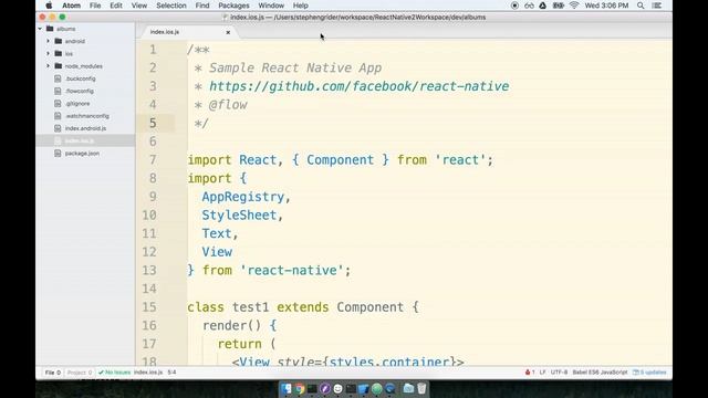 2 ESLint Setup with Atom смотреть онлайн