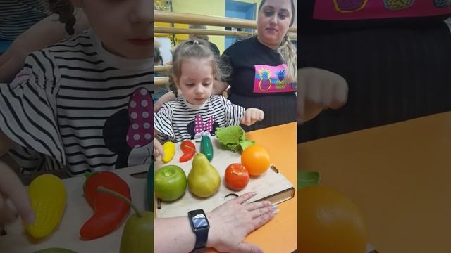 Фрукты. Развитие речи. Монтессори занятия. смотреть онлайн