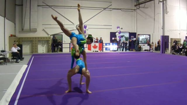 ON Champs Kelsey Horn Ioana Luchain Isabel Cumming Balance 1218 Women Group Acro 2013 смотреть онлайн