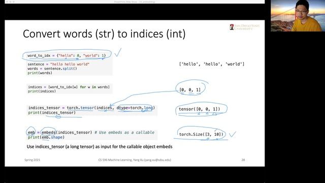 Word embeddings (part 2): Evaluation and PyTorch implementation смотреть онлайн