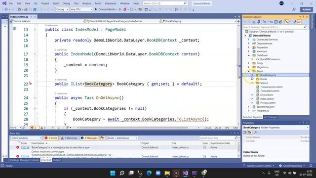 Complete Course on Razor Pages (.NET 6.0) смотреть онлайн