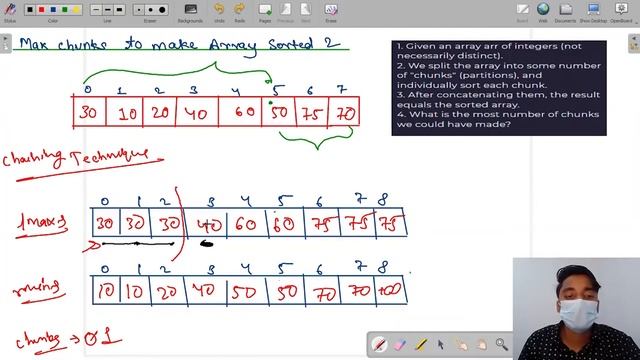 Max Chunks To Make Array Sorted 2 Easy | Module : Arrays And String | In English | Java | Video_7 смотреть онлайн