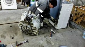 Замена подшипников и крестовины стиральной машины Samsung F1015