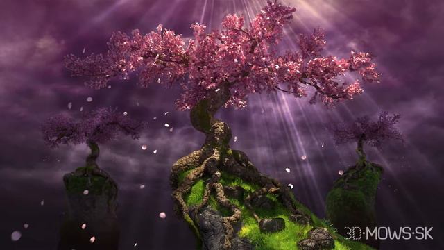 Blender: Three Trees in Heaven & Hell | 3d art смотреть онлайн