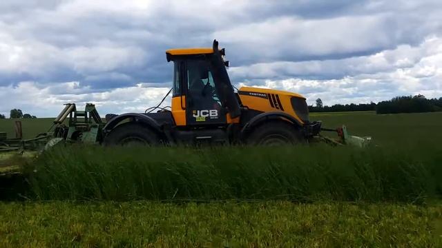 Триплекс KRONE 9метров в валок смотреть онлайн