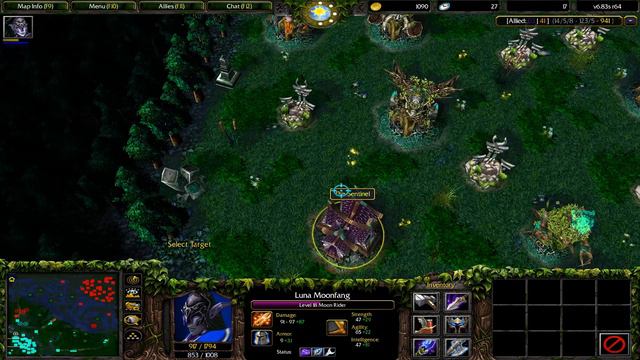 DOTA LUNA vs WINDRUNNER (SATANIC vs BURIZA) смотреть онлайн