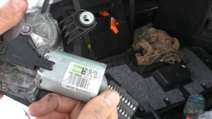 Опель Зафира Б , не открывается дверь багажника , ремонт заднего дворника