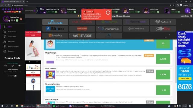 All *3* GEMSLOOT PromoCodes (JANUARY 2023) | New & Working GEMSLOOT Codes смотреть онлайн