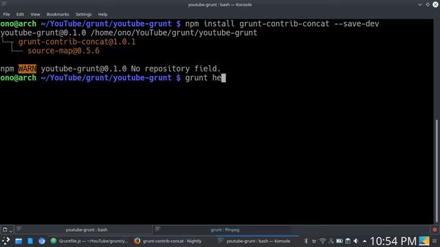 Grunt.js Kısa bir bakış смотреть онлайн