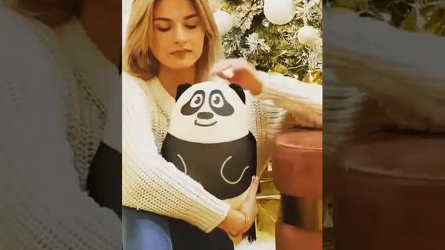 Подушка антистресс "Удивительная панда" смотреть онлайн